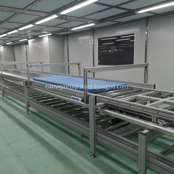 Automatic Gravity Roller Conveyor System Assembly Line
